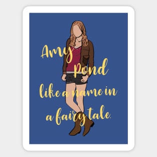 Amy Pond Doctor Who Sticker